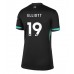 Liverpool Harvey Elliott #19 Borte Drakt Dame 2024-25 Kortermet